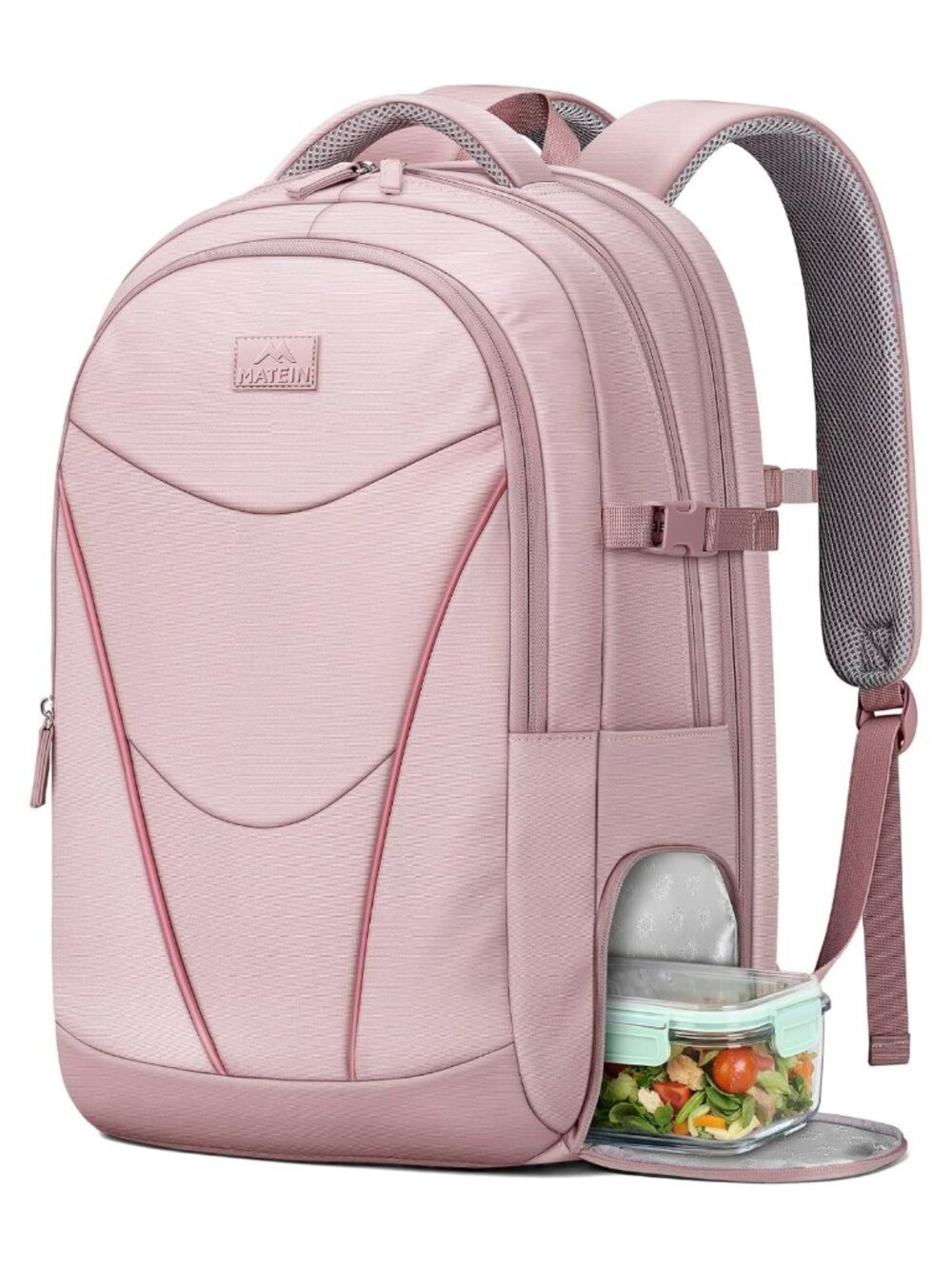 Laptop Lunch Backpack for Women Fits 17" Computer Insulated RFID Water Resistant